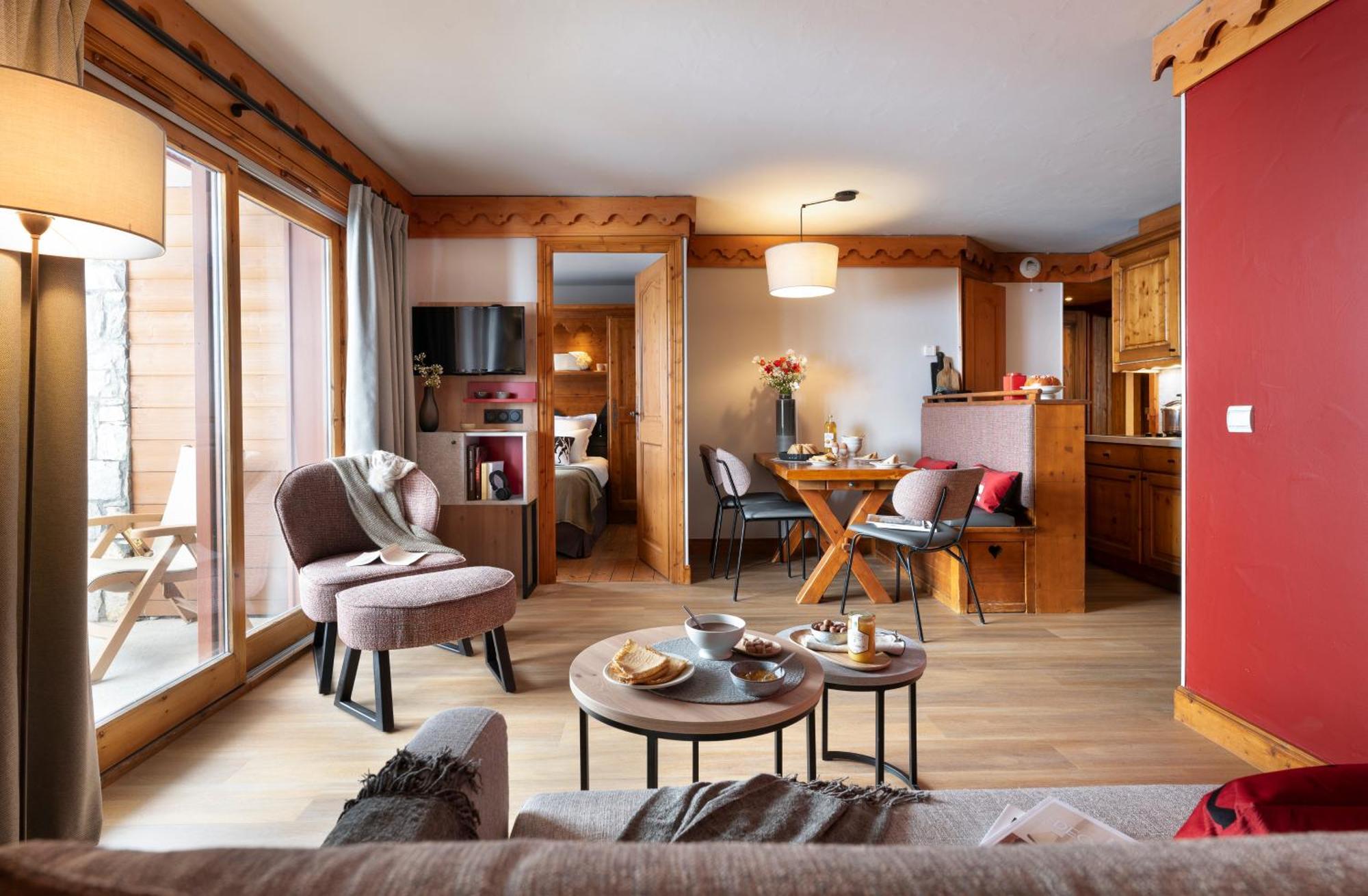 Residence Pierre & Vacances Premium Les Alpages De Reberty Les Menuires ภายนอก รูปภาพ